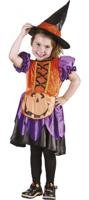 Kinderkostuum Pompoen Heks 3 4 jaar Boland - Boland - thumbnail