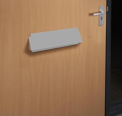 Secumax brievenbusbeveiliger - zilvergrijs