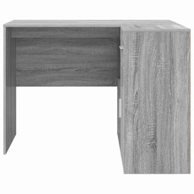 Hoekbureau 2 pcs Grijs sonoma 102 x 50 x 75 cm Bewerkt hout