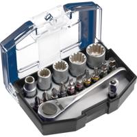 Doppen-/bit set met clip 17-delig KWB - Kwb - thumbnail