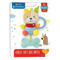 Clementoni baby pluchen rammelaar hond - thumbnail