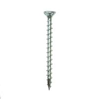 Woodies Ultimate Spaanplaatschroef Torx 4,0x 40 platverz. kop T20 verzinkt voldraad 200st. - thumbnail