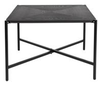 ZILT Salontafel 'Aditya' 40 x 40cm, kleur Zwart - thumbnail