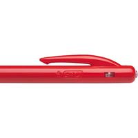 50x Bic M10 balpen rood medium - thumbnail