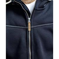 Blåkläder 4933 Hoodie met rits gevoerd zwart - maat L - thumbnail