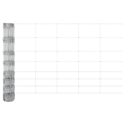 Weidehekwerk Zilver 25 x 1 m Gegalvaniseerd staal