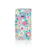 Samsung Galaxy A6 2018 Hoesje Flower Power - thumbnail