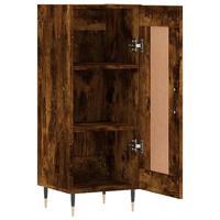 Dressoir 34,5x34x90 cm bewerkt hout gerookt eiken - thumbnail