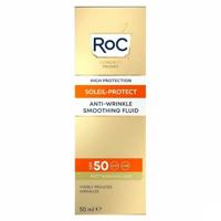 RoC Soleil-Protect Anti-Wrinkle Smoothing Fluid Lotion SPF50 50ml - thumbnail
