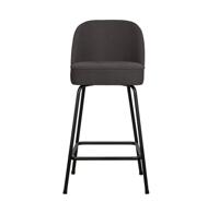 Woood Vogue barkruk H65 geweven Donkergrijs - thumbnail