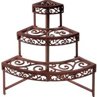 Kwartronde etagère / Esschert Design - thumbnail