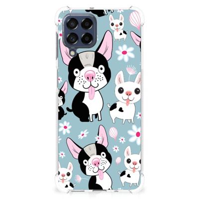 Samsung Galaxy M53 Case Anti-shock Hondjes Samsung Galaxy M53 Case Anti-shock Hondjes