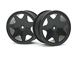 Ultra 7 wheels black 30mm (2pcs)