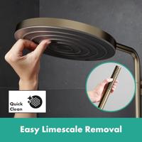 Hansgrohe Pulsify S Puro Showerpipe 260 1jet met thermostaat, Brushed Bronze - thumbnail