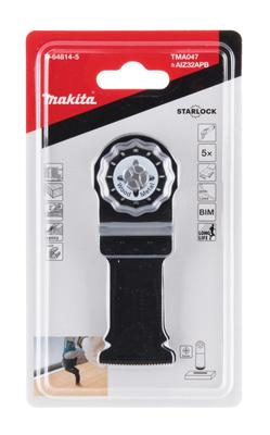 Makita Accessoires TMA047 Invalzaagblad 32mm hout&metaal (5st) - B-64814-5 - B-64814-5 Makita Accessoires TMA047 Invalzaagblad 32mm hout&metaal (5st) - B-64814-5 - B-64814-5