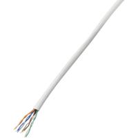 Conrad Components 608692 Netwerkkabel CAT 5e U/UTP 4 x 2 x 0.14 mm² Wit 100 m - thumbnail