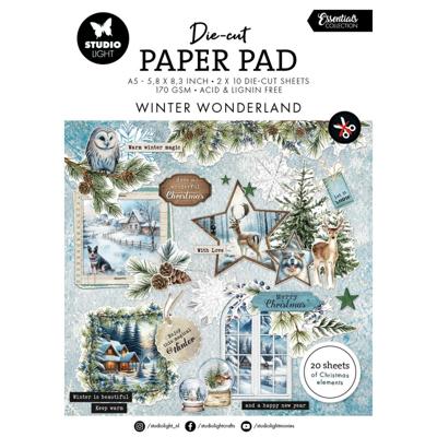 Studio Light • essentials die-cut paper pad winter wonderland