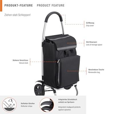 Metafranc Boodschappentrolley (b x h x d) 45 x 103 x 36 cm