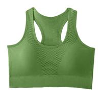 Mondoni Seamless Sportsbra olijf maat:s - thumbnail