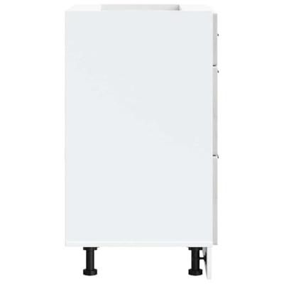 Keuken onderkast Porto bewerkt hout betongrijs Keuken onderkast Porto bewerkt hout betongrijs