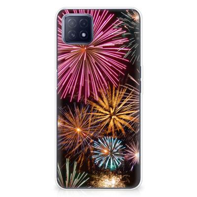 OPPO A53 5G | OPPO A73 5G | Sillicone Back Cover | Vuurwerk OPPO A53 5G | OPPO A73 5G | Sillicone Back Cover | Vuurwerk