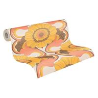 AS Creation Retro Chic - Bruin - Retro - 395304 - thumbnail