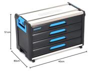 Gedore 2954346 1110 WM 34 Gereedschapsbox Plastic Grijs, Blauw - thumbnail