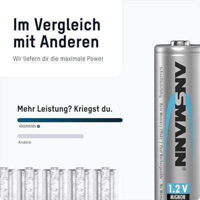 Ansmann AA maxE 2500mAh 4x - thumbnail