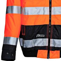 Prevent Veiligheids-pilotenjack | maat XL | oranje/marine | 100 % PES | 1 stuk - 174ZO/XL 174ZO/XL - thumbnail