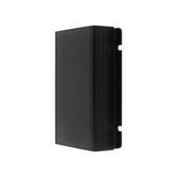 Hammond Electronics 1455JF1201BK Universele behuizing 120 x 78 x 27 Aluminium Zwart 1 stuk(s) - thumbnail