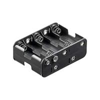 Goobay 12460 Batterijhouder Aantal cellen: 10 AA (penlite) Drukknopaansluiting (l x b x h) 77 x 60 x 32 mm - thumbnail