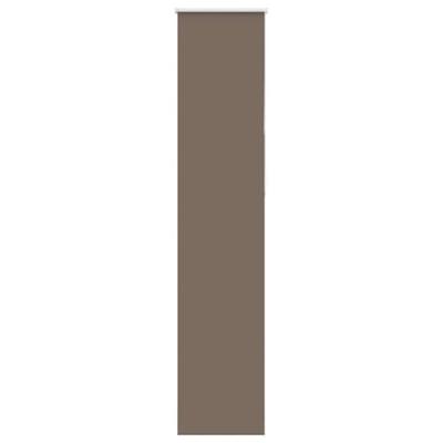 Rolgordijn verduisterend koffie 60x230 cm stofbreedte 55,7 cm - thumbnail