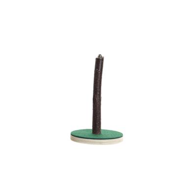 Houten spel DKD Home Decor Bruin Groen Polypropyleen Plastic 9,5 x 9,5 x 15,5 cm