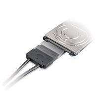 Akasa HDD/ SSD Adapter [1x SATA-combi-bus 15+7-polig - 1x USB-A 2.0 stekker, eSATA-stekker 7-polig] 0.40 m - thumbnail