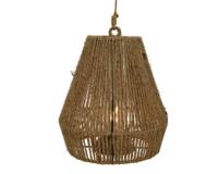 Lumineo LED Hanglamp Touw 30 cm - thumbnail