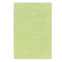 Sizzix • 3-d textured impressions embossing folder summer foliage by - thumbnail