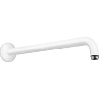 Hansgrohe douche-arm 389 mm, mat wit - thumbnail