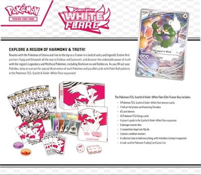 Pokemon TCG White Flare Elite Trainer Box Pokemon TCG White Flare Elite Trainer Box