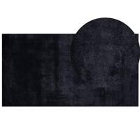 Beliani - MIRPUR - Shaggy vloerkleed - Zwart - 80 x 150 cm - Polyester - thumbnail