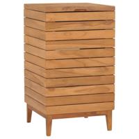 VidaXL Wasmand 40x40x70 cm massief teakhout - thumbnail