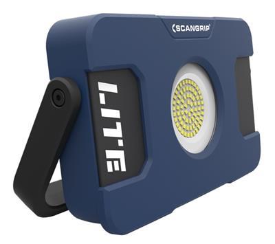Scangrip Bouwlamp Flood Lite M 2000 Lumen traploos dimbaar oplaadbaar 03.5661