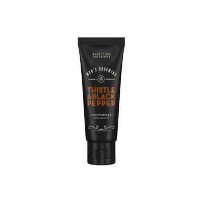 Scottish Fine Soaps Men's Grooming Thistle & Black Pepper Moisturiser 75ml