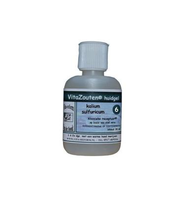 Vitazouten Kalium sulfuricum huidgel nr. 06 30 Milliliter Vitazouten Kalium sulfuricum huidgel nr. 06 30 Milliliter