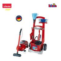 Theo klein Vileda cleaning trolley + vacuüm cleaner - thumbnail