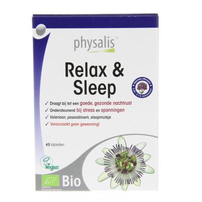 Physalis Relax & Sleep Bio New Tabl 45