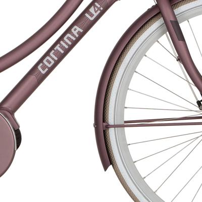 Cortina spatbord voor 28 e-u4 spicy silver matt