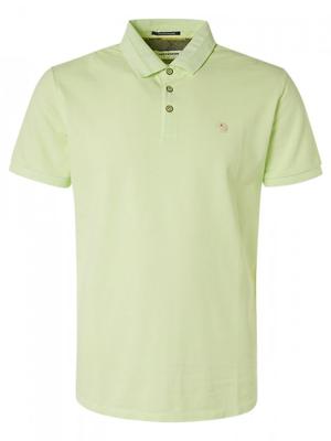 No Excess regular fit polo lime