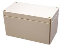 Hammond Electronics 1554K2GY Universele behuizing 160 x 90 x 90 Polycarbonaat Grijs 1 stuk(s) - thumbnail