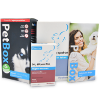 PetBox hond tegen vlooien, teken, wormen Hond - 10 tot 20 kg - thumbnail