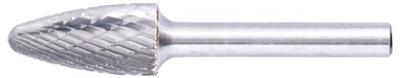 PFERD TOOLS 21117346 Freesstift Ronde boog Lengte 55 mm Afmeting, Ø 6 mm Werklengte 18 mm Schachtdiameter 6 mm PFERD TOOLS 21117346 Freesstift Ronde boog Lengte 55 mm Afmeting, Ø 6 mm Werklengte 18 mm Schachtdiameter 6 mm